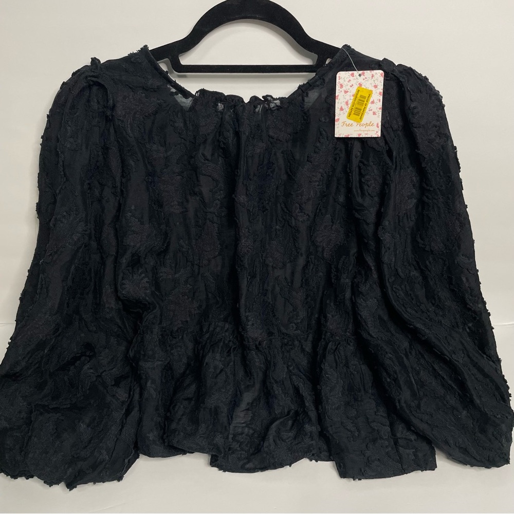 Black Free People Top NWT Medium